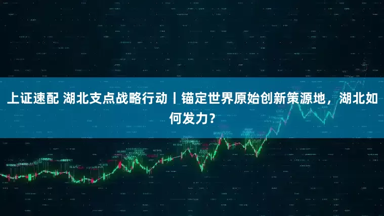 上证速配 湖北支点战略行动丨锚定世界原始创新策源地，湖北如何发力？