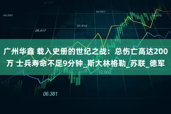 广州华鑫 载入史册的世纪之战：总伤亡高达200万 士兵寿命不足9分钟_斯大林格勒_苏联_德军