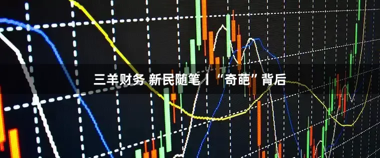 三羊财务 新民随笔丨“奇葩”背后