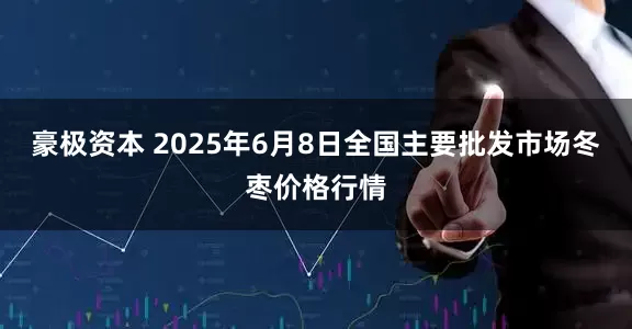 豪极资本 2025年6月8日全国主要批发市场冬枣价格行情